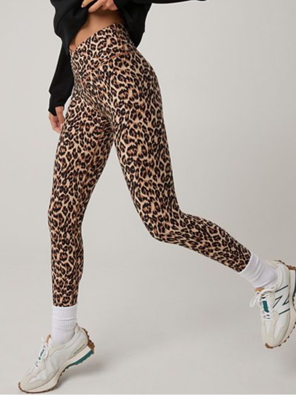 aerie High-Waisted Leopard Print Leggings